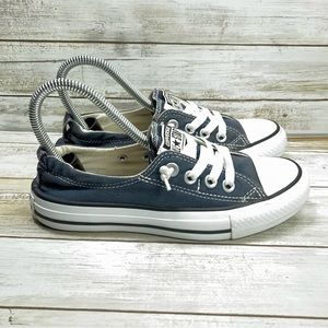 Converse Women’s Chuck Taylor All Star Shoreline Blue Casual Shoes Size 5